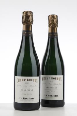LA ROGERIE CHAMP BOUTON EXTRA BRUT  DEGORGEMENT 01/2024 2019 - La Rogerie - 2 Bottles