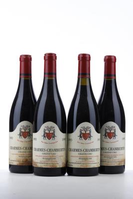 CHARMES CHAMBERTIN 1993 - Geantet Pansiot - 4 Bottles