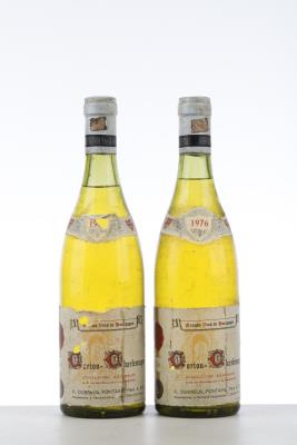 CORTON CHARLEMAGNE 1976 - P Dubreuil Fontaine - 2 Bottles