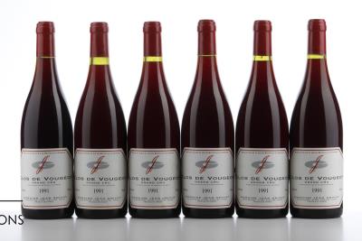 CLOS VOUGEOT 1991 - Jean Grivot - 6 Bottles
