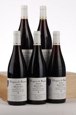 HOSPICES DE BEAUNE BEAUNE CUVEE GUIGONE DE SALINS 2002 - Louis Moulin - 5 Bottles