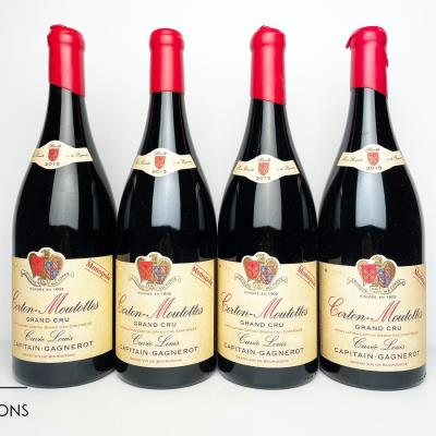 CORTON MOUTOTTES 2015 - Capitain Gagnerot - 4 Magnums