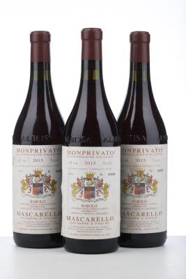 BAROLO MONPRIVATO 2015 - Giuseppe Mascarello - 3 Bottles