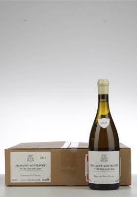 CHASSAGNE MONTRACHET BLANC CLOS ST JEAN 2020 - Paul Pillot - 6 Bottles - Oc 6