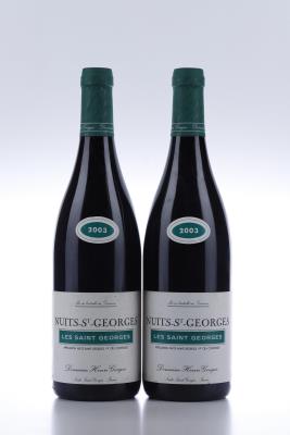 NUITS ST GEORGES LES ST GEORGES 2003 - Henri Gouges - 2 Bottles