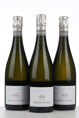 JACQUES SELOSSE EXTRA BRUT V.O. NV - Jacques Selosse - Degorge 2022 - 3 Bottles