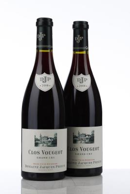 CLOS VOUGEOT 2008 - Jacques Prieur - 2 Bottles