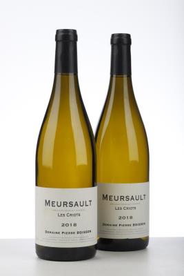 MEURSAULT LES CRIOTS 2018 - Pierre Boisson - 2 Bottles