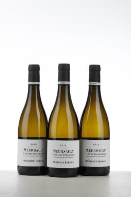 MEURSAULT LES GENEVRIERES 2019 - Benjamin Leroux - 3 Bottles