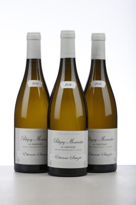 PULIGNY MONTRACHET LA GARENNE 2016 - Etienne Sauzet - 3 Bottles