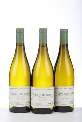 PULIGNY MONTRACHET SOUS LE PUITS 2018 - Verget - 3 Bottles