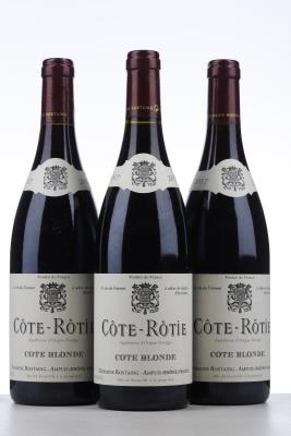 COTE ROTIE COTE BLONDE 2017 - Rene Rostaing - 3 Bottles