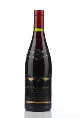 NUITS ST GEORGES LES VAUCRAINS 1995 - Dom.Laurent - 3 Bottles