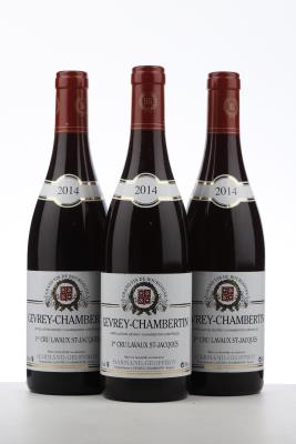 GEVREY CHAMBERTIN LAVAUX ST JACQUES 2014 - Harmand Geoffroy - 3 Bottles
