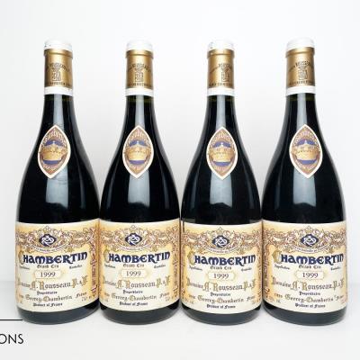 CHAMBERTIN 1999 - Armand Rousseau - 4 Bottles