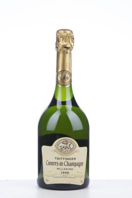 TAITTINGER COMTES DE CHAMPAGNE 1990 - Taittinger - 1 Bottle