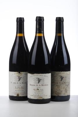 LIRAC CUVEE DE LA REINE DES BOIS 2*2006 + 1*2009  - Domaine de la Mordoree - 3 Bottles