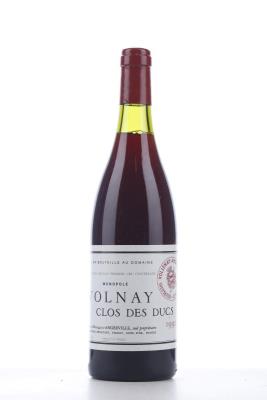 VOLNAY CLOS DES DUCS 1992 - Marquis d'Angerville - 1 Bottle