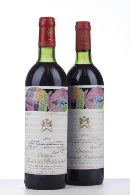 MOUTON ROTHSCHILD 1975 - Mc - 2 Bottles