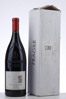 CHATEAUNEUF DU PAPE CLOS ST JEAN 2007 - Clos Saint Jean - 1x Double Magnum - Oc 1