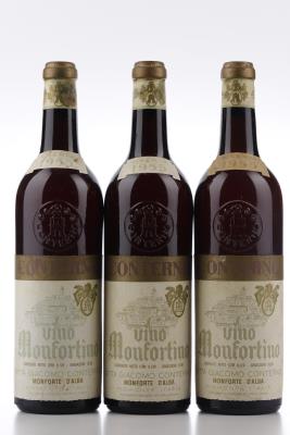 BAROLO MONFORTINO RISERVA 1955 - Giacomo Conterno - 3 Bottles