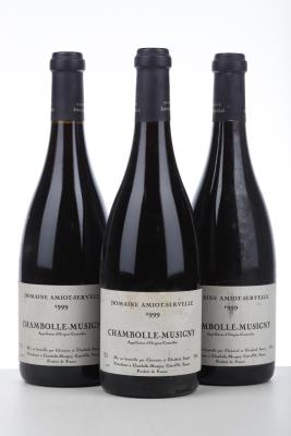 CHAMBOLLE MUSIGNY 1999 - Amiot Servelle - 3 Bottles