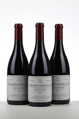 NUITS ST GEORGES AUX MURGERS 2005 - Sylvain Cathiard - 3 Bottles