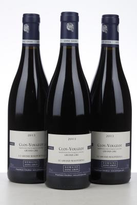 CLOS VOUGEOT LE GRAND MAUPERTUI 2013 - Anne Gros - 3 Bottles
