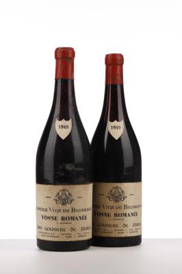 VOSNE ROMANEE C. MONSELET 1949 - Dufouleur - 2 Bottles