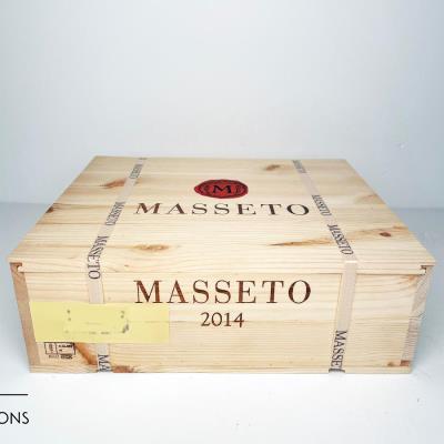 MASSETO 2014 - Tenuta dell'Ornellaia e Masseto - 3 Bottles - Owc 3