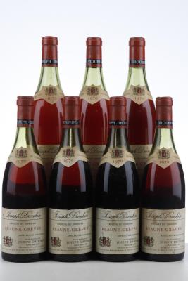 BEAUNE GREVES 1970 -  Joseph Drouhin - 7 Bottles