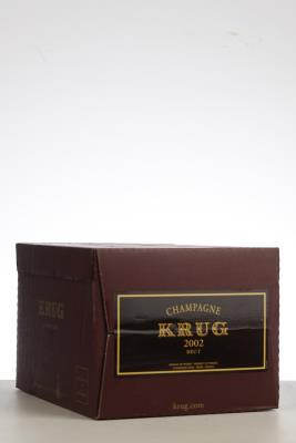 KRUG VINTAGE BRUT 2002 - Krug - 6 Bottles - Oc 6