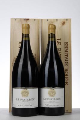ERMITAGE ROUGE LE PAVILLON 2006 - Chapoutier - 2 Magnums - Owc 1
