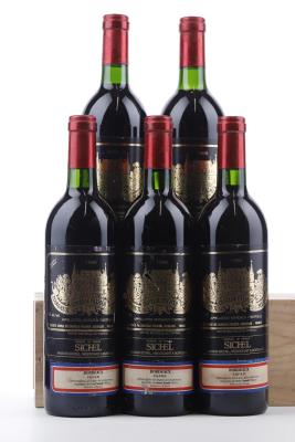 PALMER 1986 - Mc - 5 Bottles