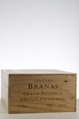 BRANAS GRAND POUJEAUX 2015 - Mc - 12 Bottles - Owc 12