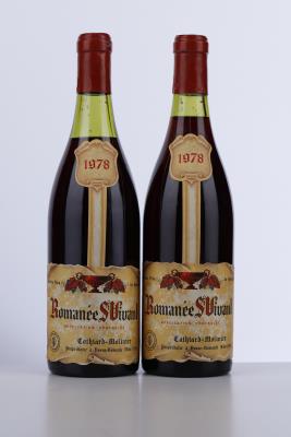 ROMANEE ST VIVANT 1978 - Cathiard Molinier - 2 Bottles