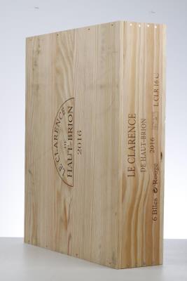 CLARENCE DE HAUT BRION 2016 - Mc - 6 Bottles - Owc 6