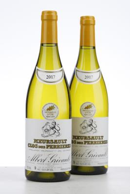 MEURSAULT CLOS DES PERRIERES 2017 - Albert Grivault - 2 Bottles