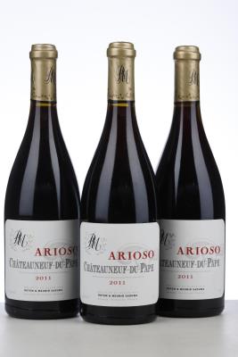 CHATEAUNEUF DU PAPE ARIOSO 2011 - Rotem et Mounir Saouma - 3 Bottles
