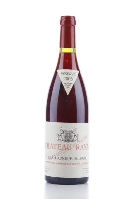CHATEAUNEUF DU PAPE RAYAS 2003 - Reynaud - 1 Bottle