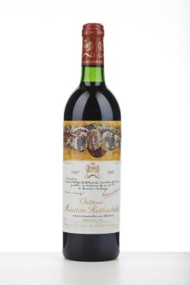MOUTON ROTHSCHILD 1987 - Mc - 1 Bottle