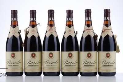 BAROLO RISERVA SPECIALE 1969 - Tenuta Cerequio - 6 Bottles