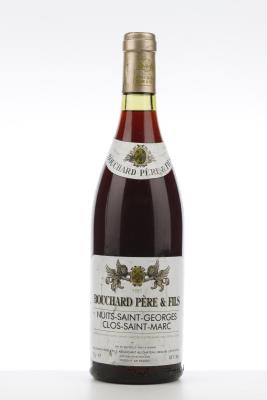 NUITS ST GEORGES CLOS SAINT MARC 1981 - Bouchard - 1 Bottle