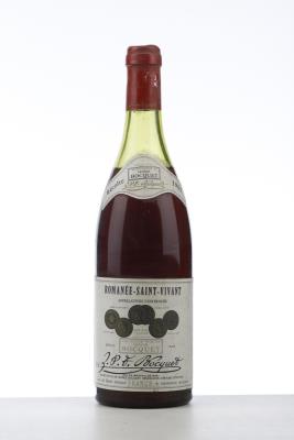 ROMANEE ST VIVANT 1961 - P F Bocquet - 1 Bottle