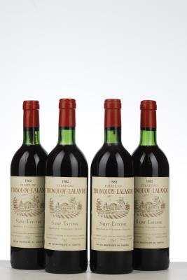 TRONQUOY LALANDE 1982 - Mc - 4 Bottles