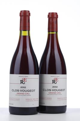 CLOS VOUGEOT 2002 - Rene Engel - 2 Bottles