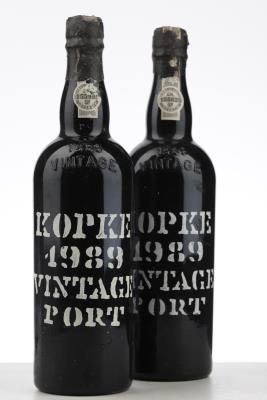 KOPKE VINTAGE PORT 1989 - Kopke - 2 Bottles