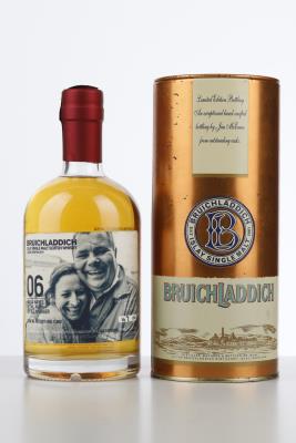 BRUICHLADDICH THE LADDIE VALINCH 06 AILSA HAYES  - Bottle 47/300 - Cask R07/007-009/1992 - Alc 51% 1 Bottle