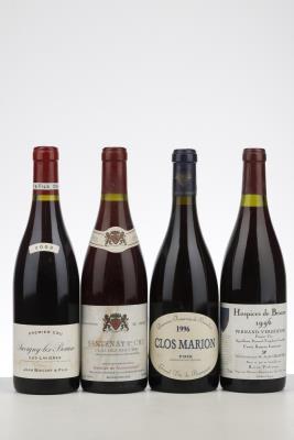 MIXED LOT RED BURGUNDY MIXED - Various - 4 Bottles