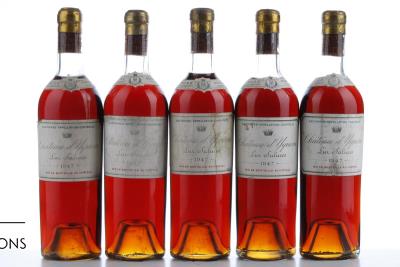 YQUEM 1947 - 5 Bottles